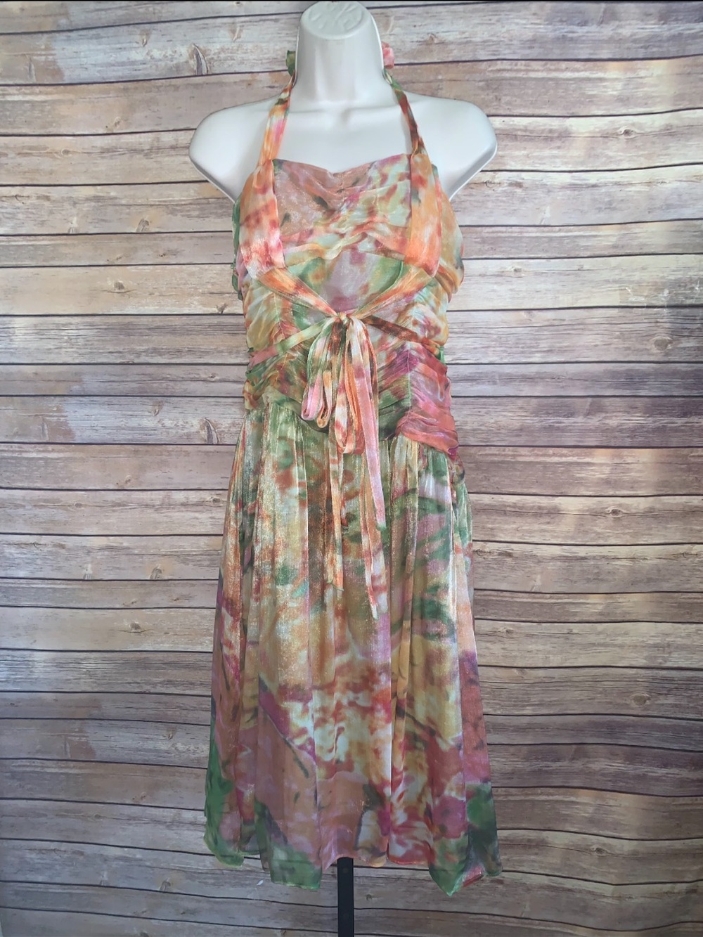 Grifflin Paris chiffon Dress - Size L